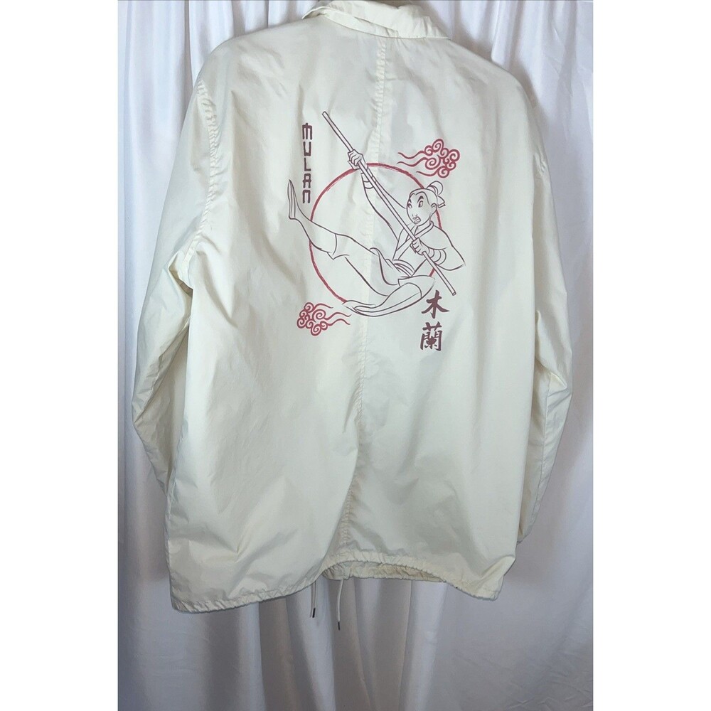 Disney Mulan Training Coach Her Universe Unisex Beige Jacket Plus Size 2X